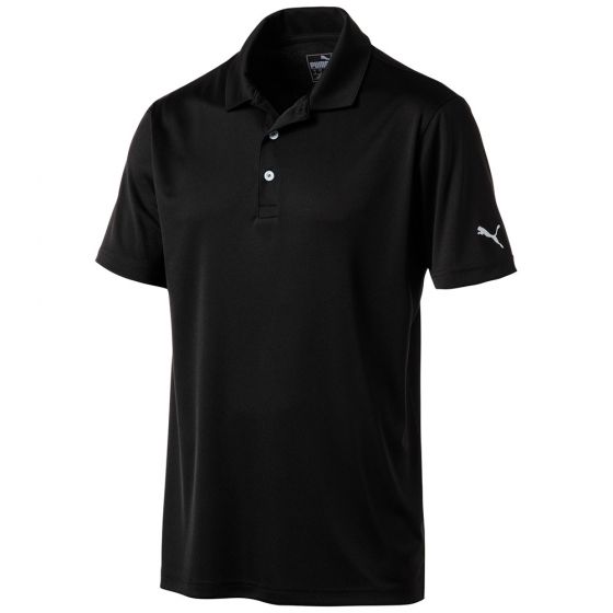 Puma-Golf-Polo-Shirt-Rotation-Men-Black